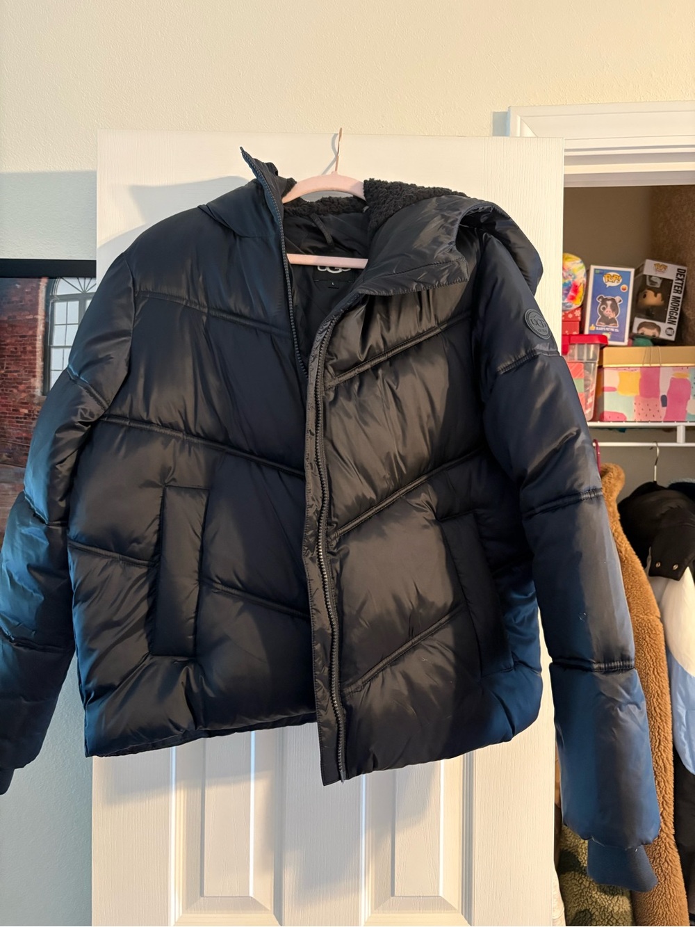 Women’s Ugg Black Puffer Jacket - Insulated Winter Coat